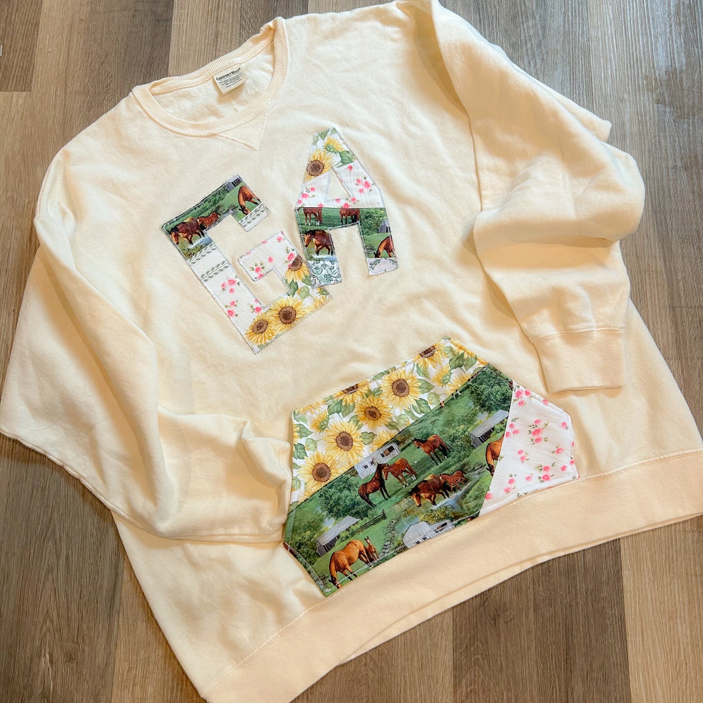 XL One of a Kind GA Crew with Pocket