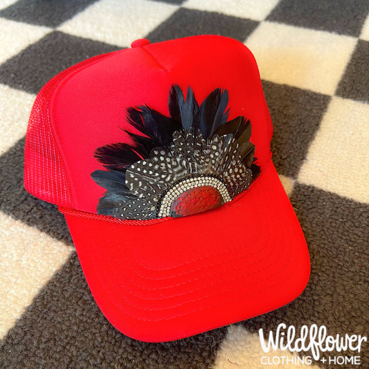 Sanford Feather Hat