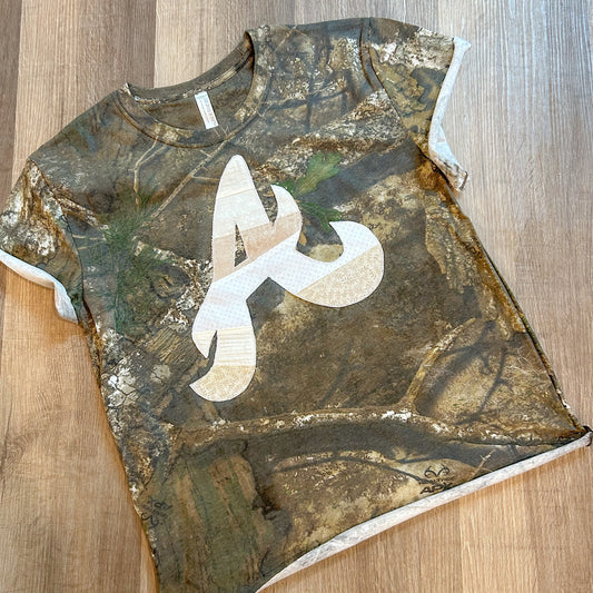 M One-of-a-Kind Braves Camo Tee