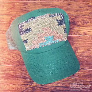 FREE SHIPPING Green Rug Hat 5
