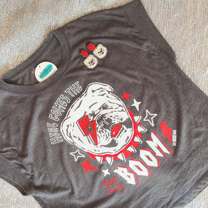 BOOM Bulldog Vintage Boxy Tee