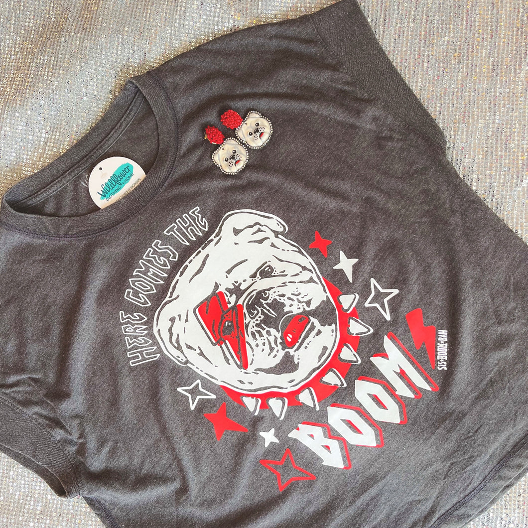 BOOM Bulldog Vintage Boxy Tee
