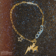 Load image into Gallery viewer, Bulldog and Bolt Necklace