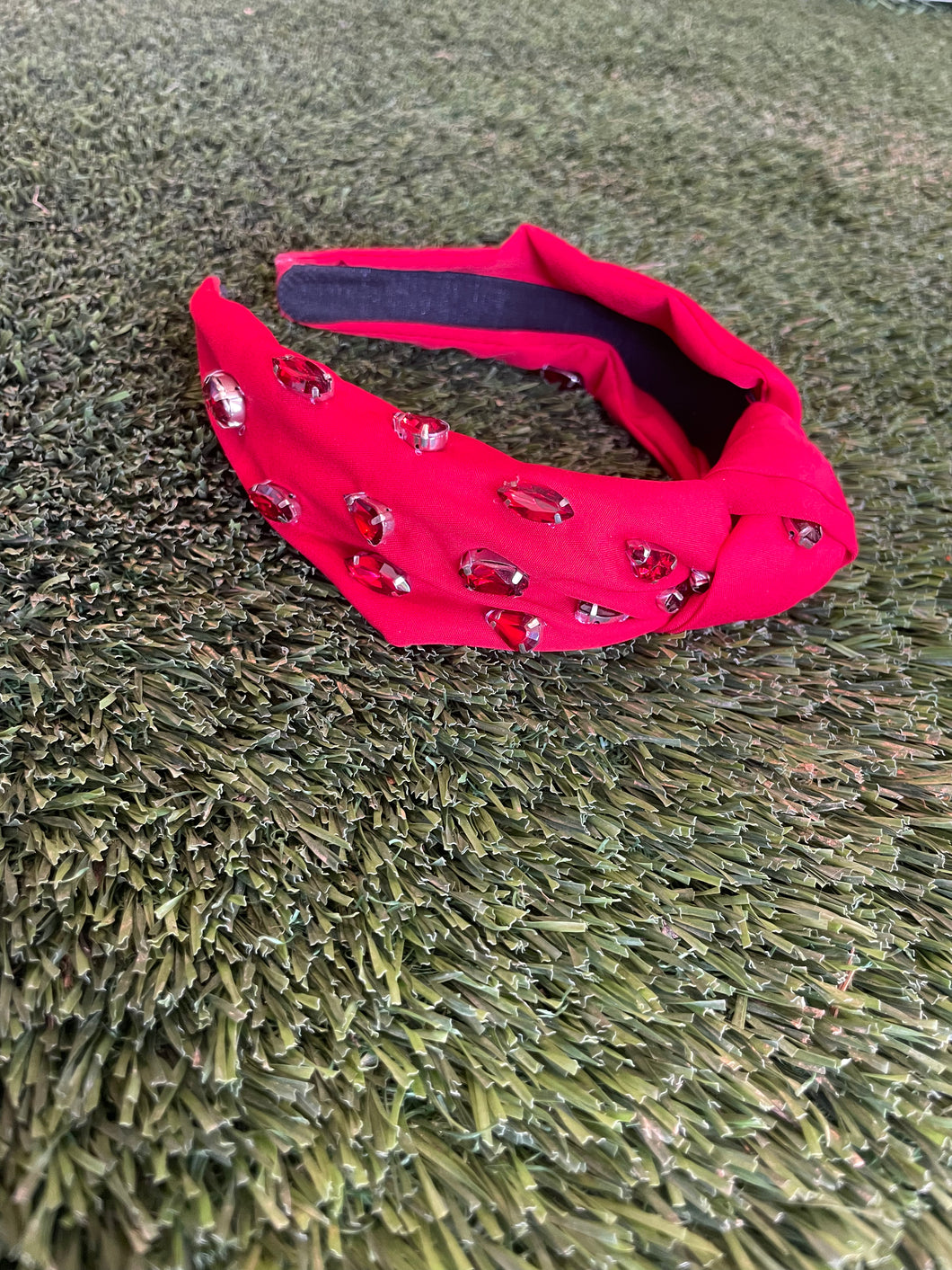 Red Gemstone Headband
