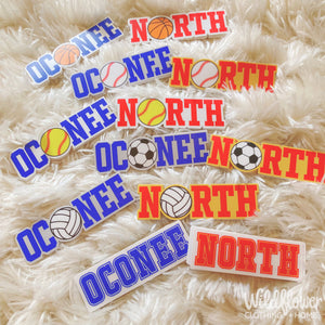 NORTH Softball Sticker