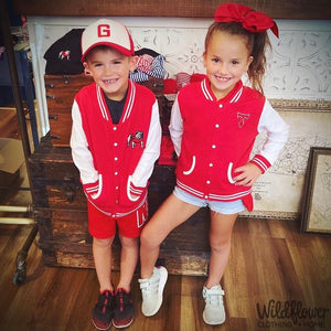 RED Varsity Jacket Infant / Toddler / Youth