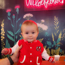 Load image into Gallery viewer, RED Varsity Jacket Infant / Toddler / Youth