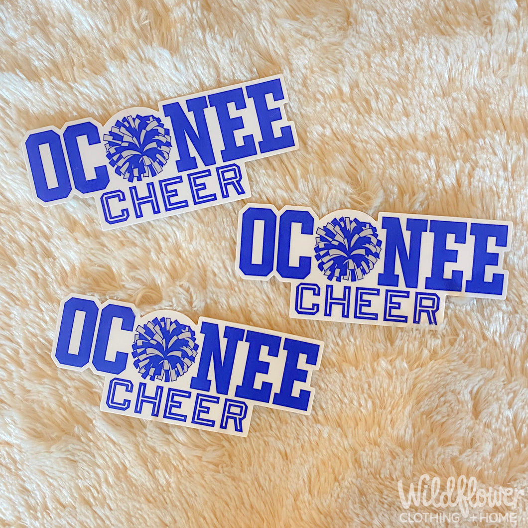 Oconee Cheer Sticker