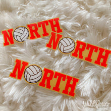 Load image into Gallery viewer, NORTH Volleyball Sticker