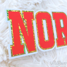 Load image into Gallery viewer, Glitter NORTH Sticker