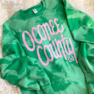 Oconee County GA Pink + Green Crew