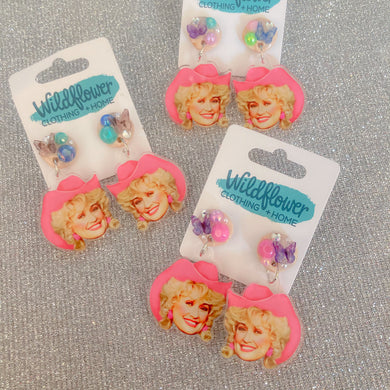 Dolly Cowgirl Earrings