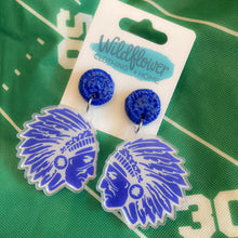 Load image into Gallery viewer, Oconee Warrior Statement Earrings