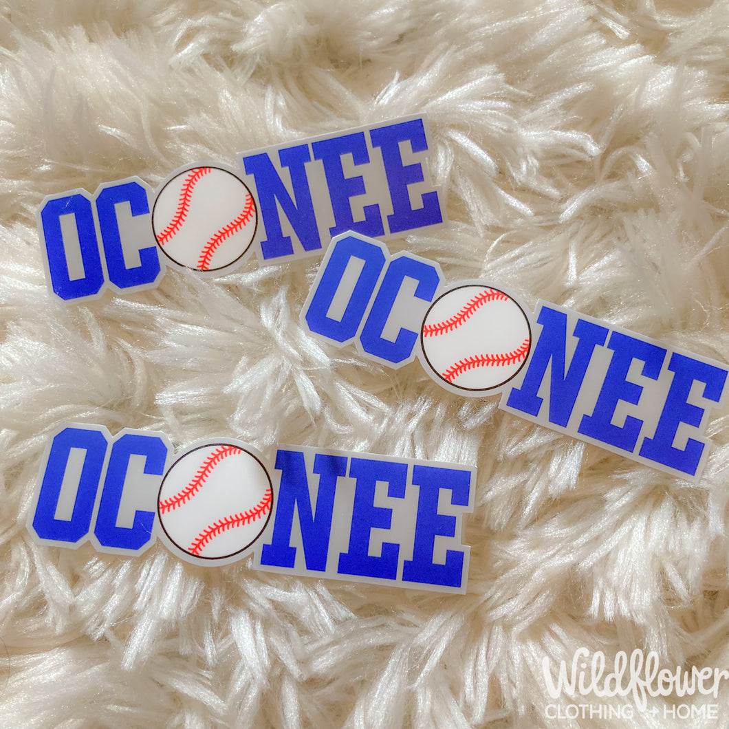 OCONEE Baseball Sticker