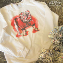 Load image into Gallery viewer, Pink Painted Bulldog Crew