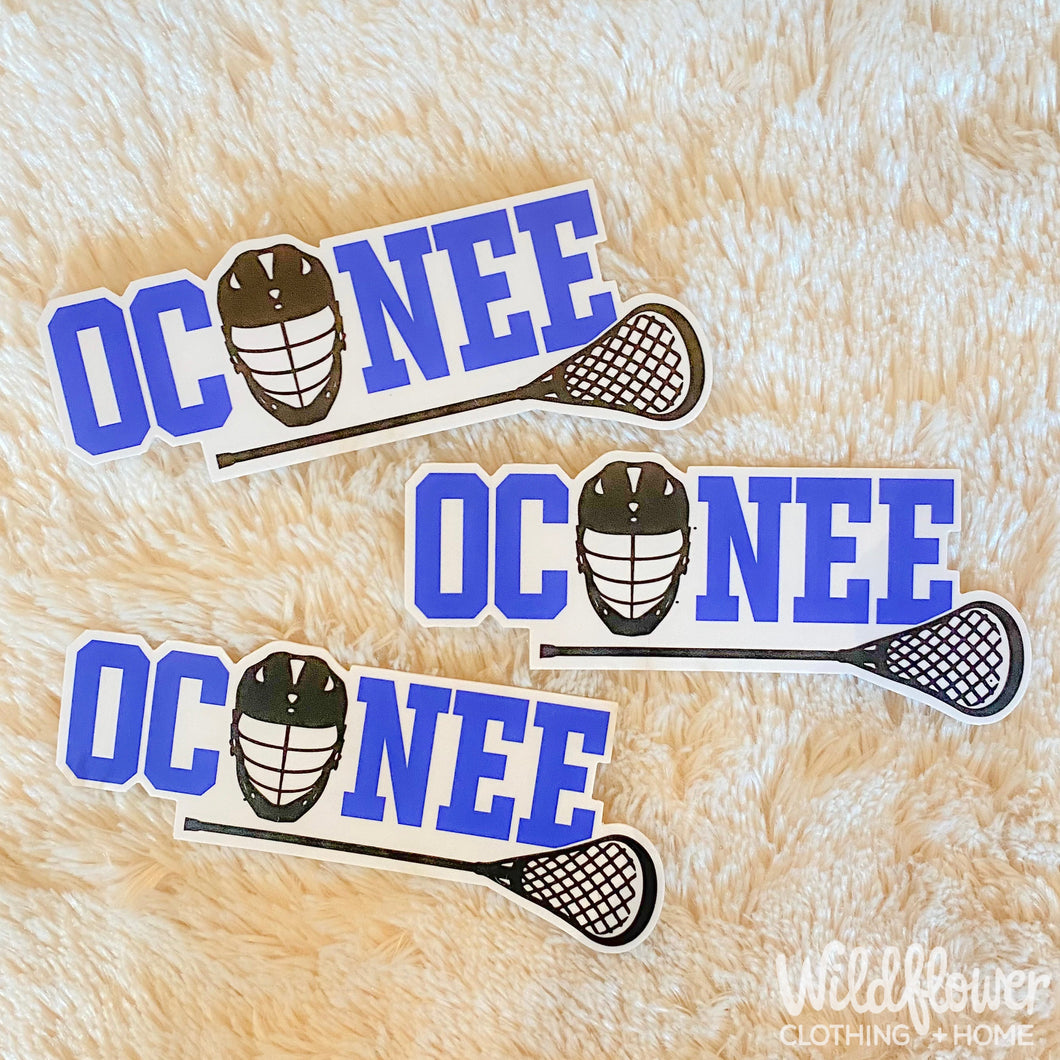 Oconee Lacrosse Sticker
