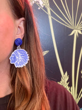 Load image into Gallery viewer, Oconee Warrior Statement Earrings