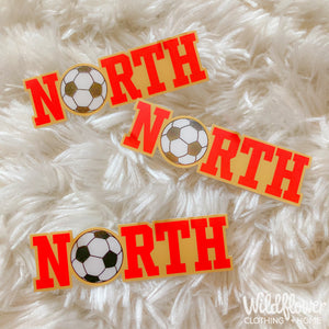 NORTH Soccer Sticker