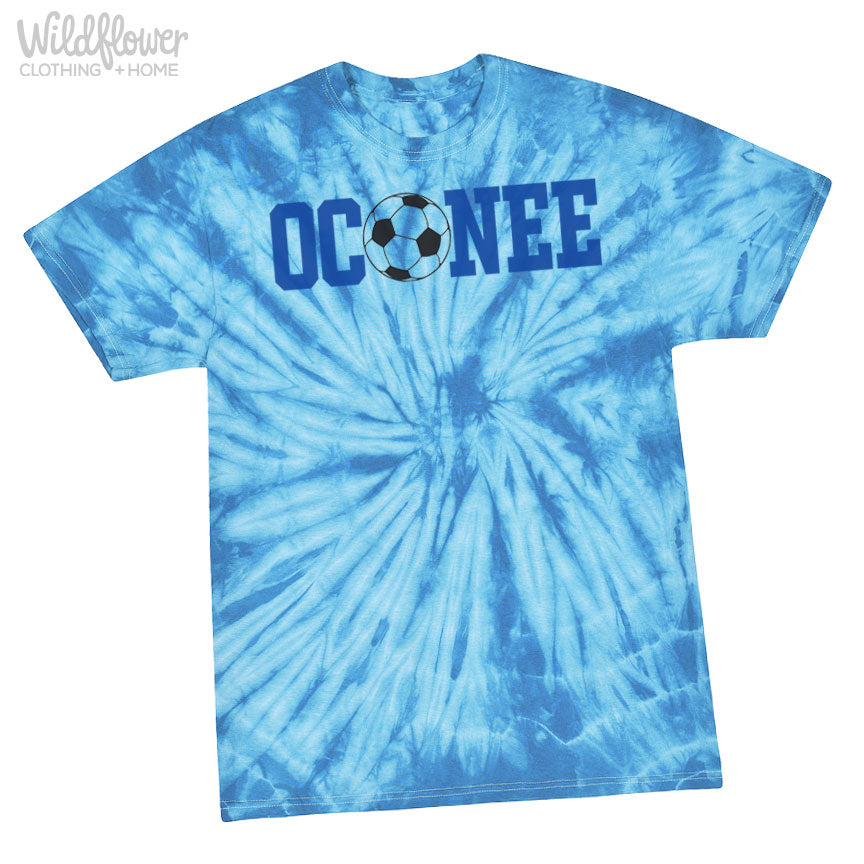 Oconee Soccer Tie Dye Tee