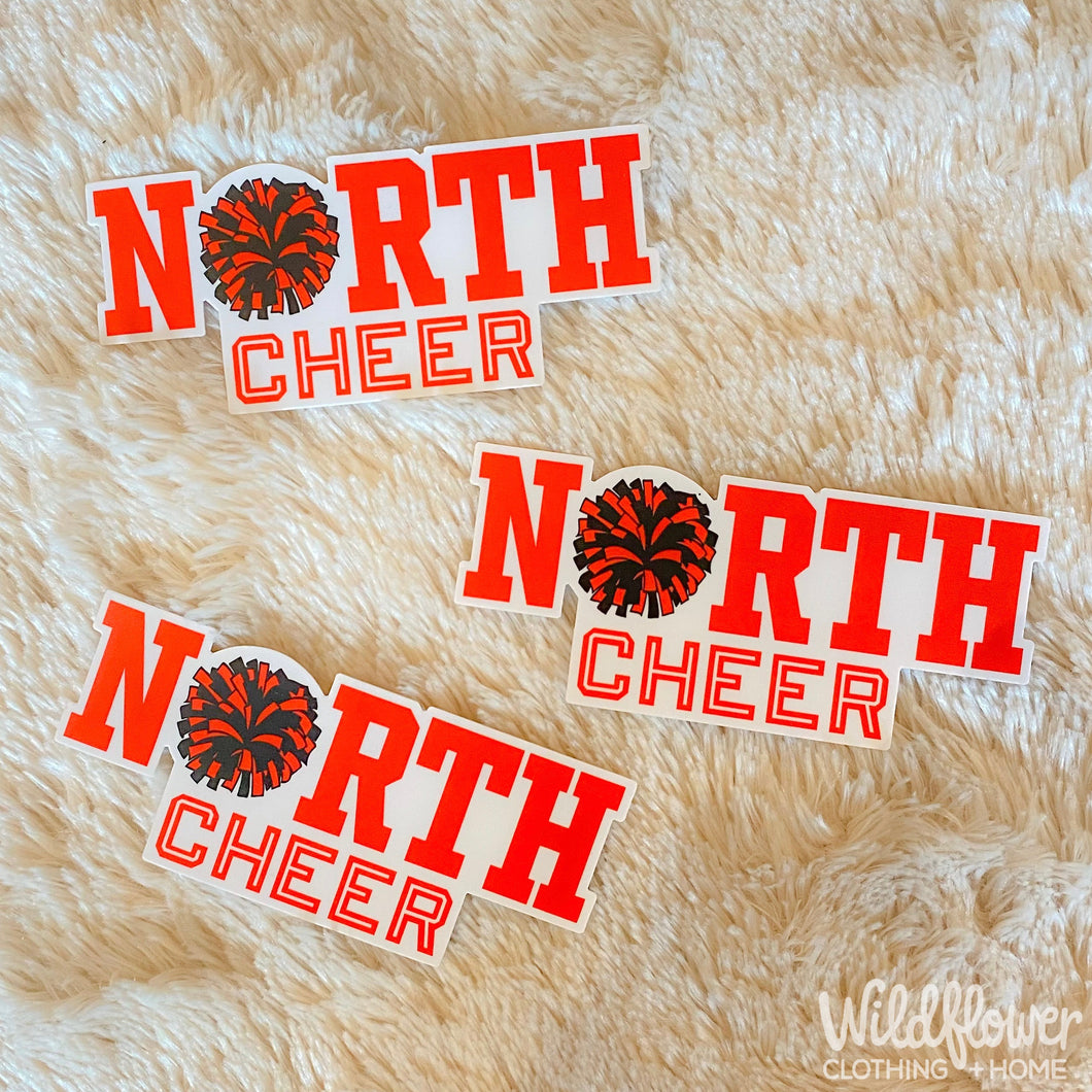 North Cheer Sticker